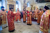 Престольный праздник в храме великомученика Никиты на Старой Басманной