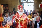 Архиепископ Арсений на престольном празднике в храме святого апостола Иакова Зеведеева