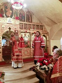 Престольный праздник в храме великомученика и победоносца Георгия в Лучниках