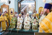 Престольный праздник в храме Архангела Гавриила - Антиохийском подворье в городе Москве