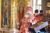 Торжества престольного праздника в храме святой великомученицы Ирины в Покровском